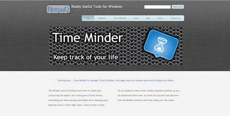 NetPaq website screenshot